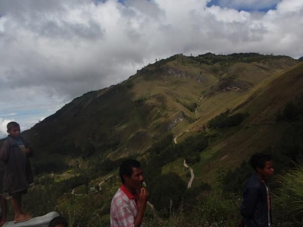 A scenic backdrop to the Tour de Timor