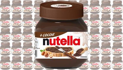 new nutella cocoa + jar