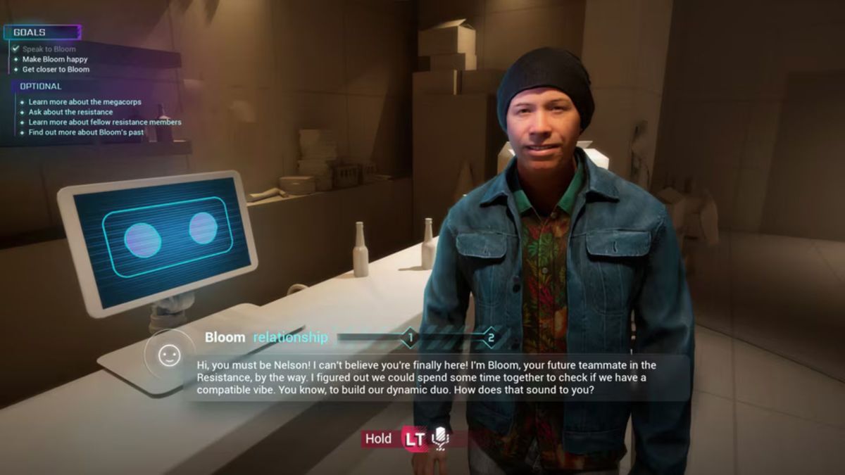 Image of Ubisoft test of AI with NPCs