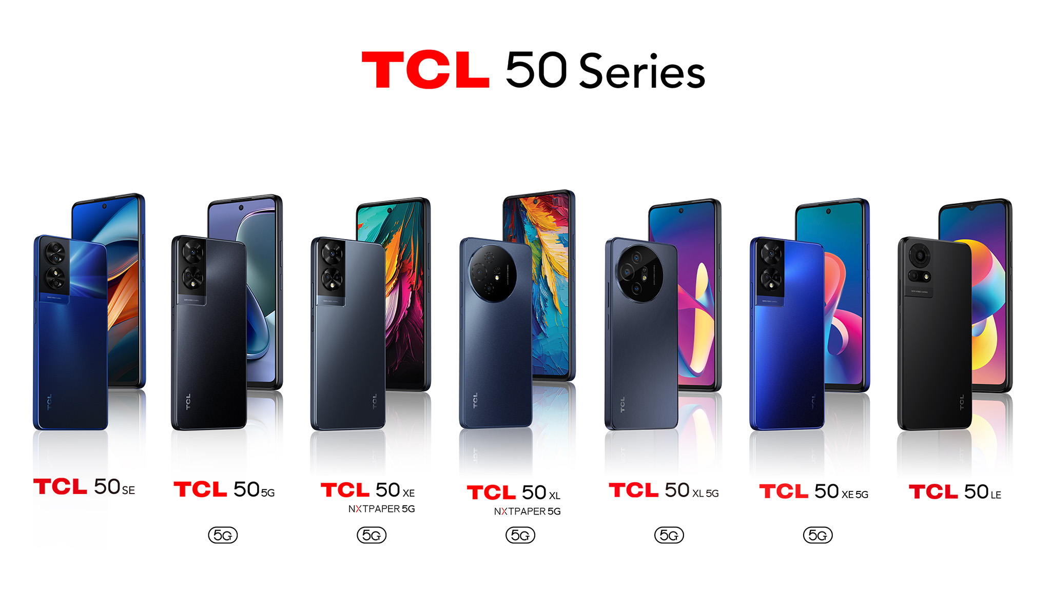 TCL's 50 Series phones will debut in North America starting Q2 2024
