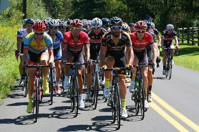 The field takes off on the beautiful country roads of PA.