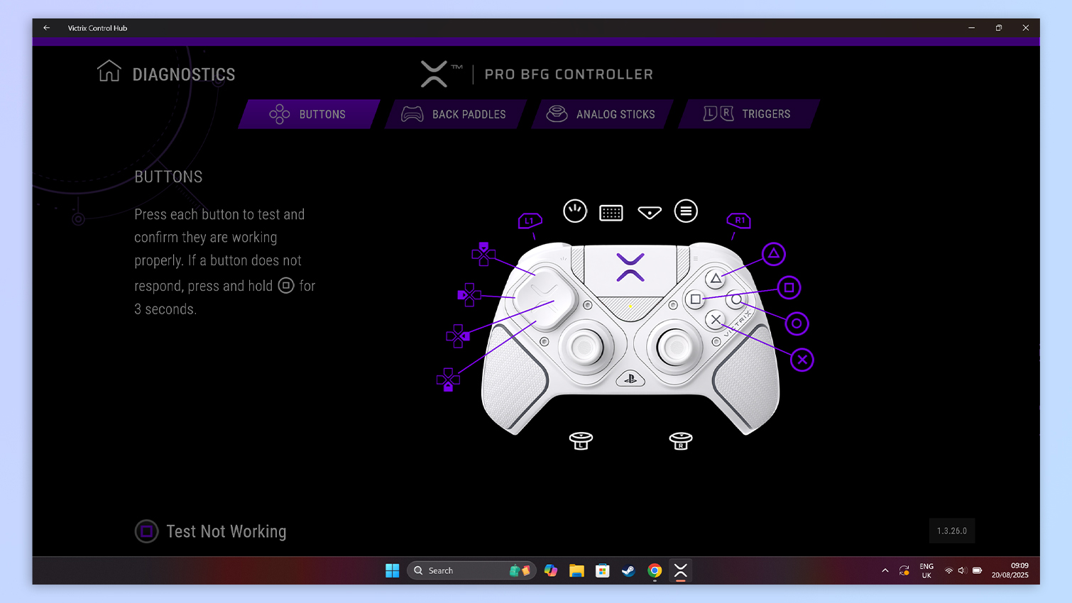 Turtle Beach Victrix Hub app