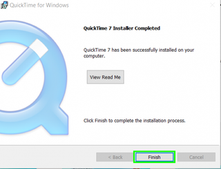 install quicktime windows 10