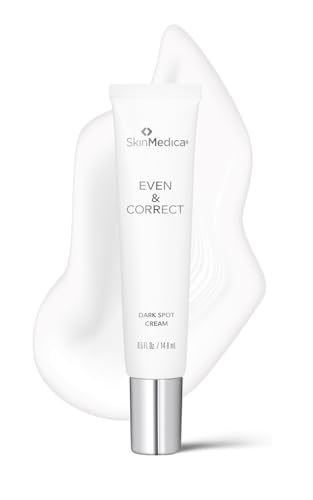 white bottle of Skinmedica Even & Correct Dark Spot Cream