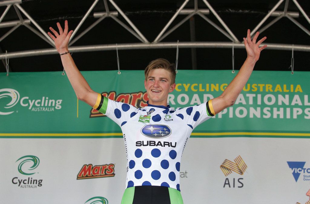 KOM winner Nicholas White (Oliver's Racing)