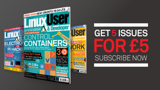 Subscribe to Linux User and Developer magazine today and get 5 issues for £5.