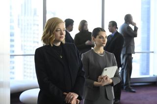Sarah Snook as Siobhan "Shiv" Roy in Succession
