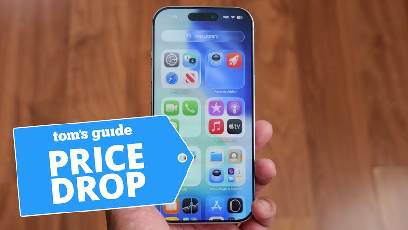 iPhone 17 held in hand