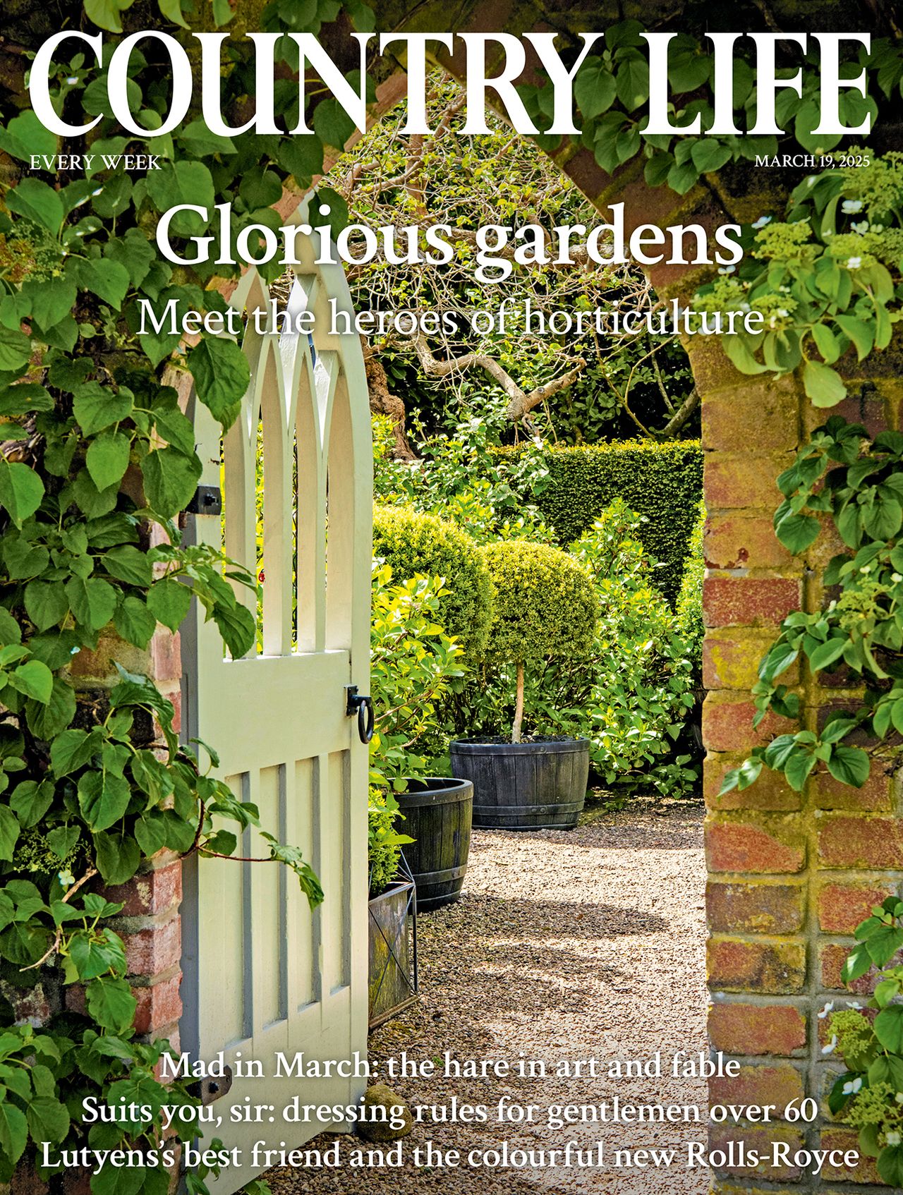 Cover of Country Life 19 March 2025 