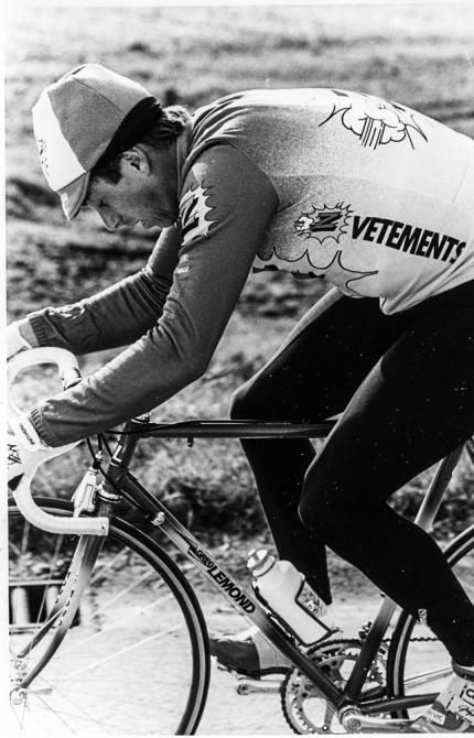 Greg LeMond, in his Z years, puts in the training miles