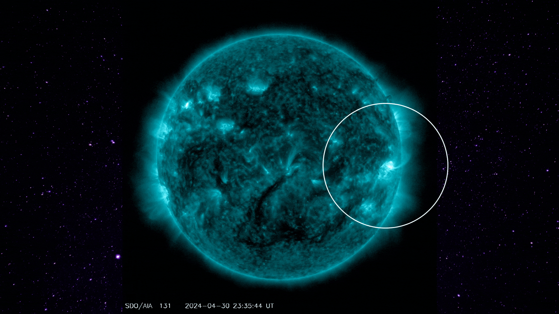 Sun unleashes near X-class solar flare: M9.5 eruption sparks radio blackouts across the Pacific Space