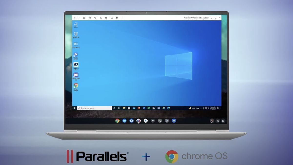 You can now run Parallels Desktop on lower-powered Chromebooks
