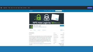 WPS Hide Login homepage