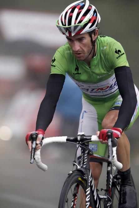 A tough day in the saddle for Daniel Moreno (Katusha)