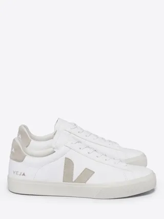 Veja Campo Leather Suede Detail Trainers