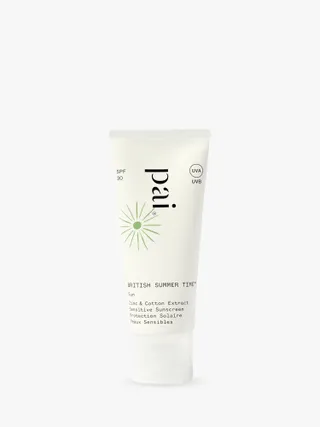 Pai British Summer Time, Zinc & Cotton Extract Spf 30 Sensitive Sunscreen, 40ml