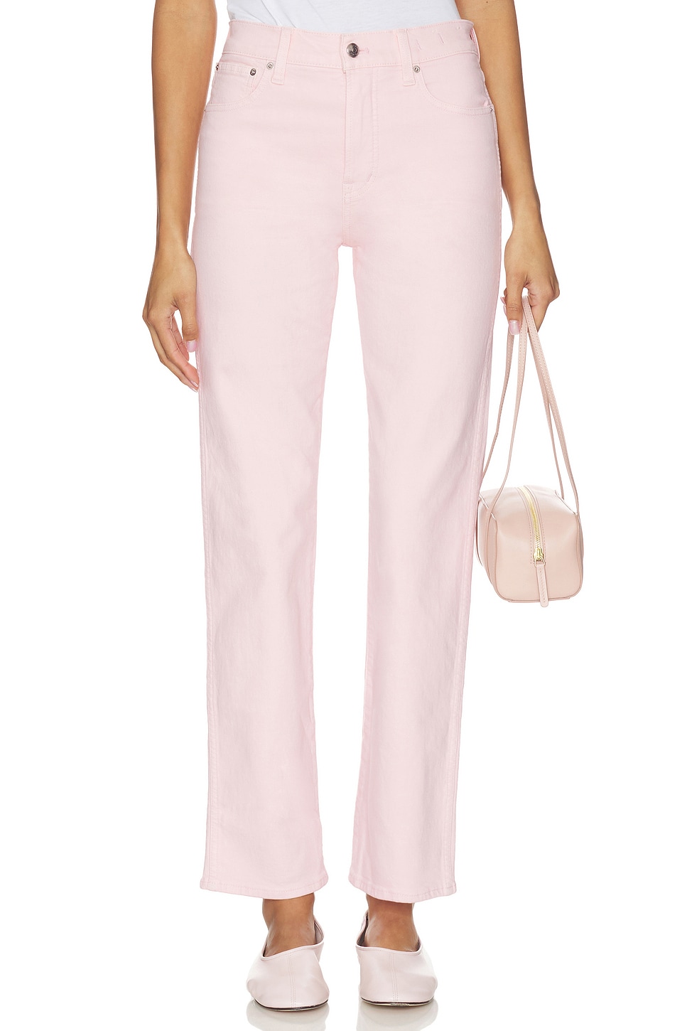 Longline Straight Jeans