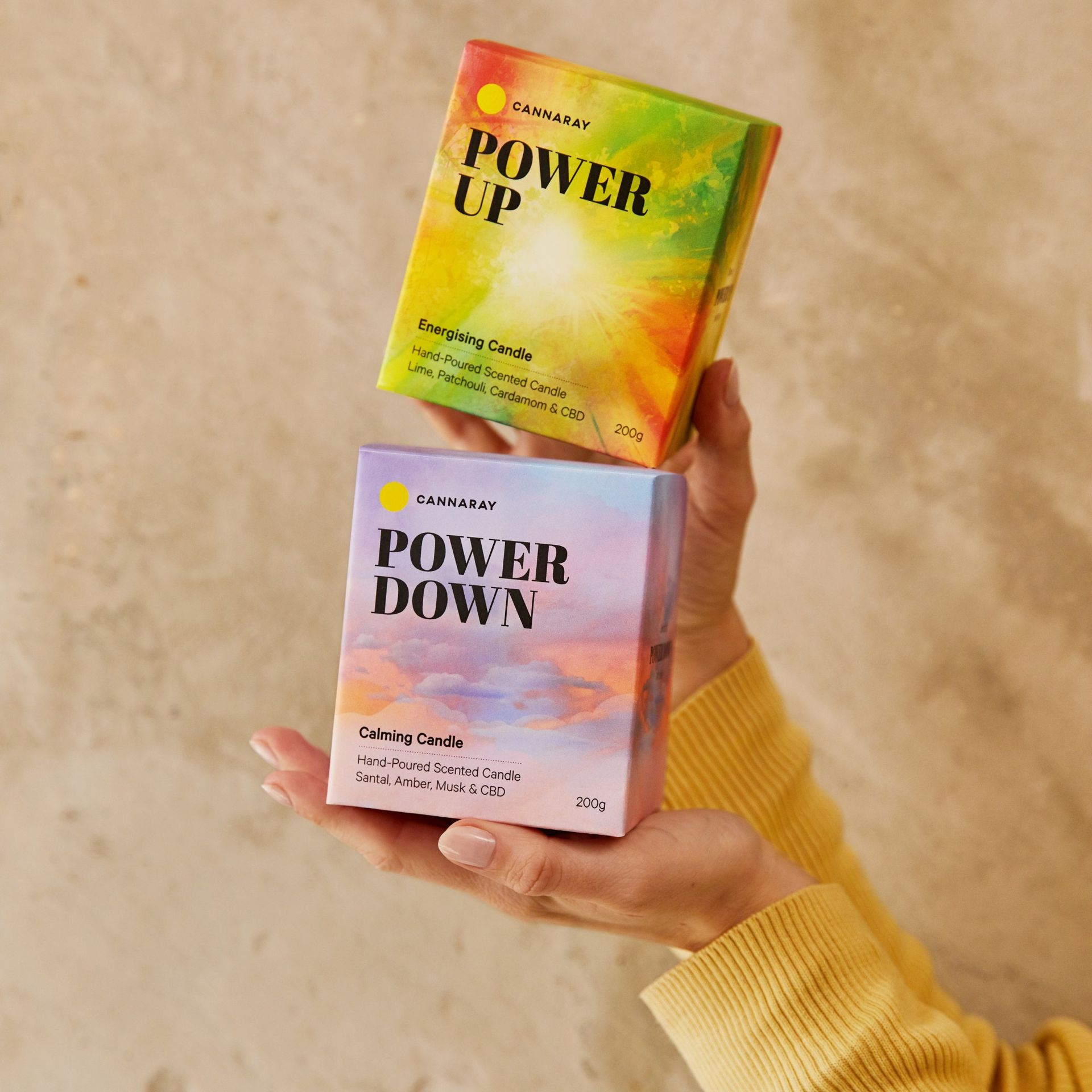 Claudia Winkleman x Cannaray CBD CBD candles