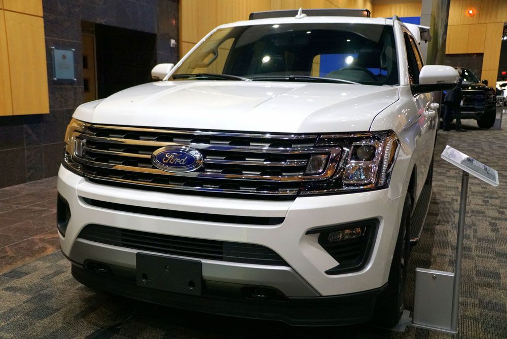 A 2020 Ford Expedition on display in Wilmington Delaware, Oct. 6, 2019.