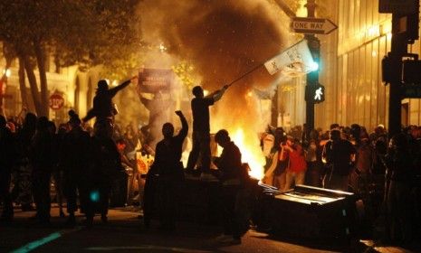 Oakland demonstrators