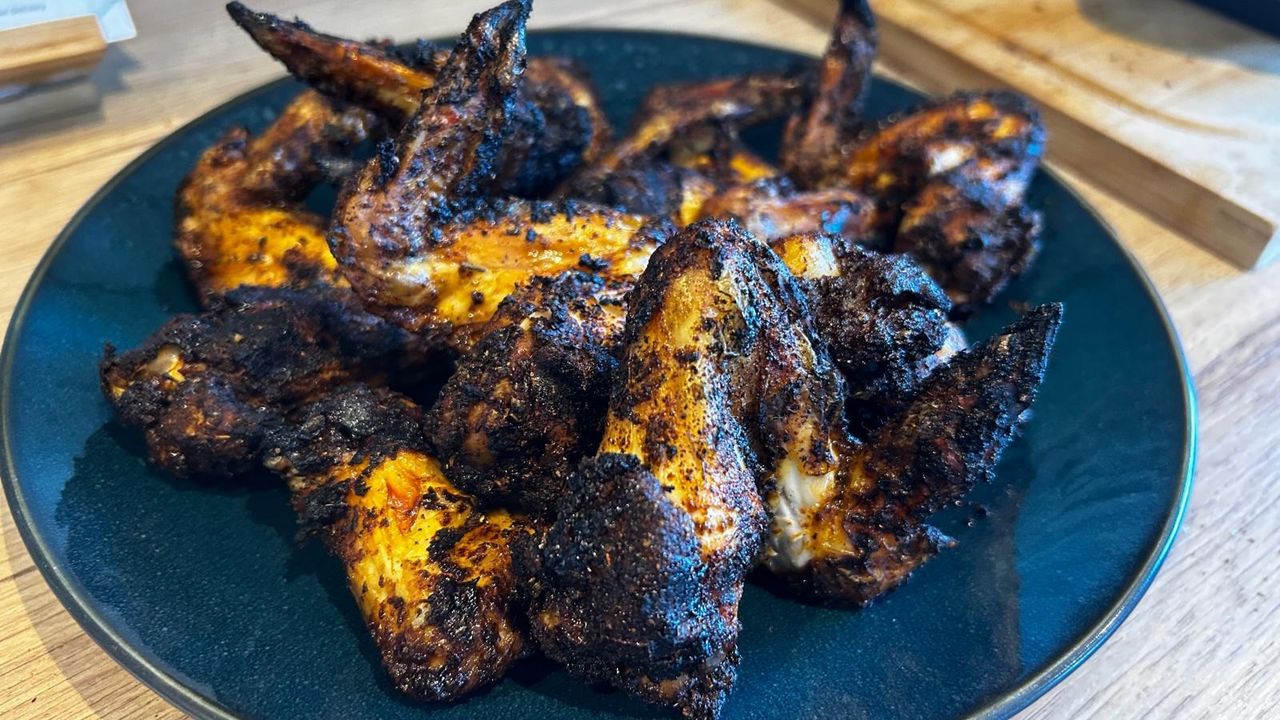 Chicken cooked using Ninja 5-in-1 Grill and Air Fryer