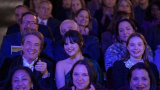 Martin Short, Selena Gomez and Zoe Margaret Colletti in Only Murders in the Building