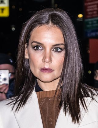 heart shaped face - katie holmes