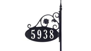 address sign