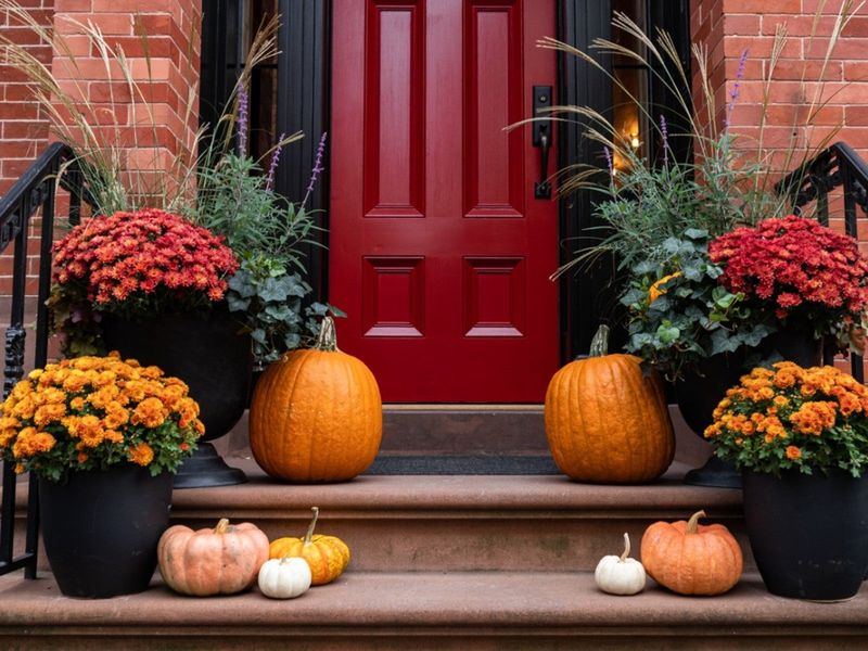 Fall Flower Arrangements For Front Porch Decor | Gardening Know How
