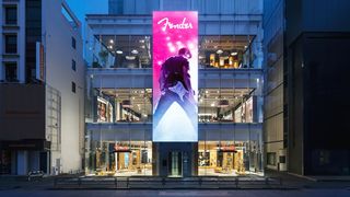 Fender Japan Tokyo storefront