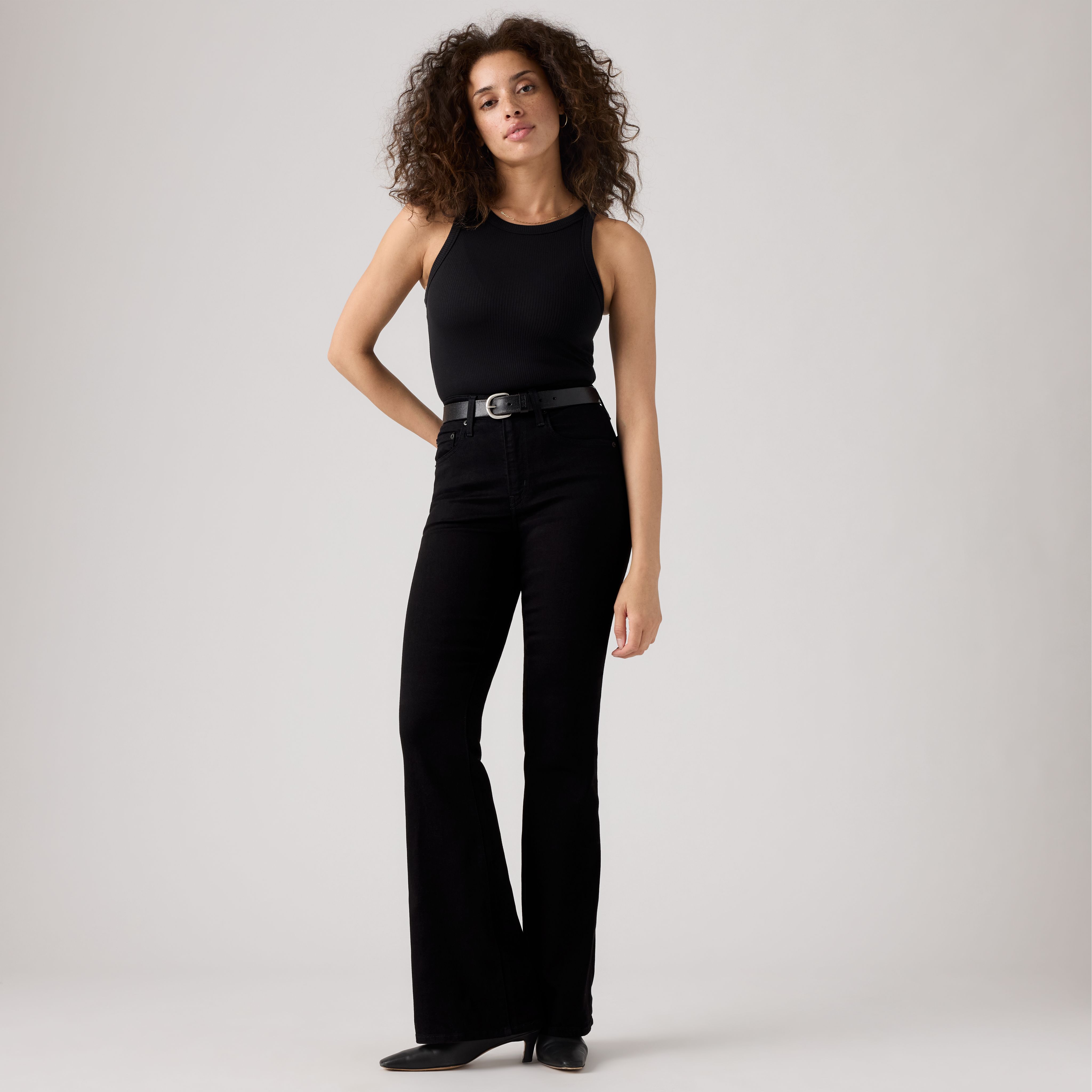 726 High Rise Flare Jeans