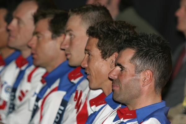 Some of the experienced heads on the Davitamon Lotto crew in 2006