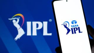 Indian Premier League IPL logo on a smartphone