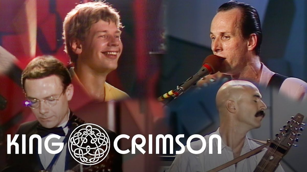 King Crimson onstage