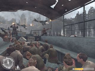 A group of soldiers from Call of Duty