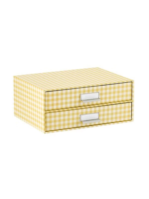 Bigso Paper Drawers Gingham