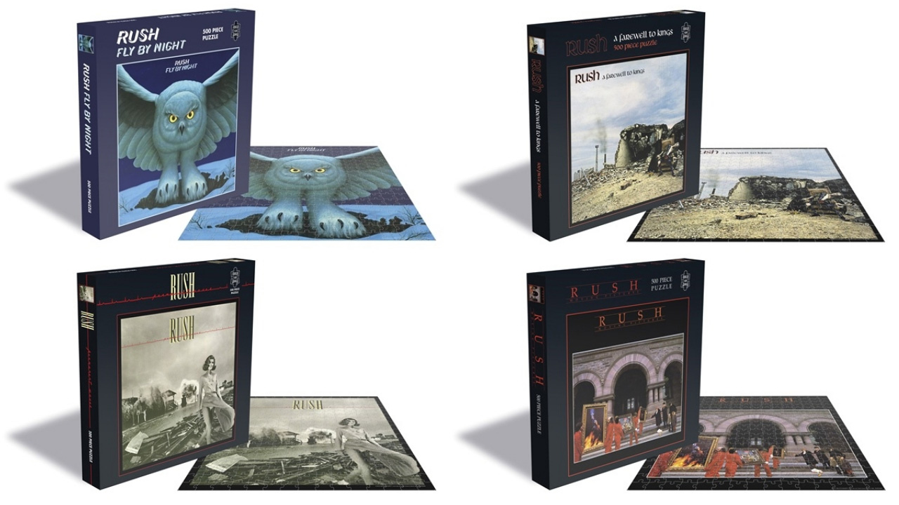 NEW Rush 'Fly By Night' 500 Piece Jigsaw Puzzle 