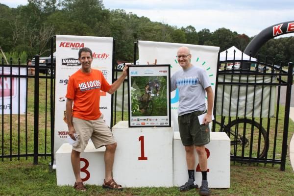 Masters overall podium for 2012 NUE Series