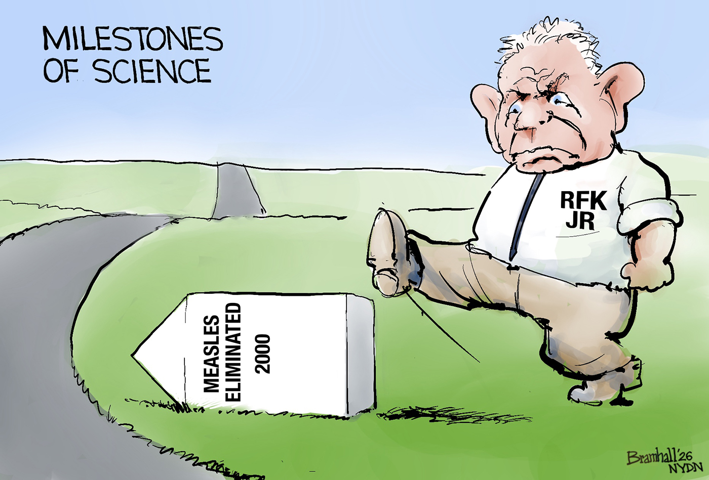 Political cartoon