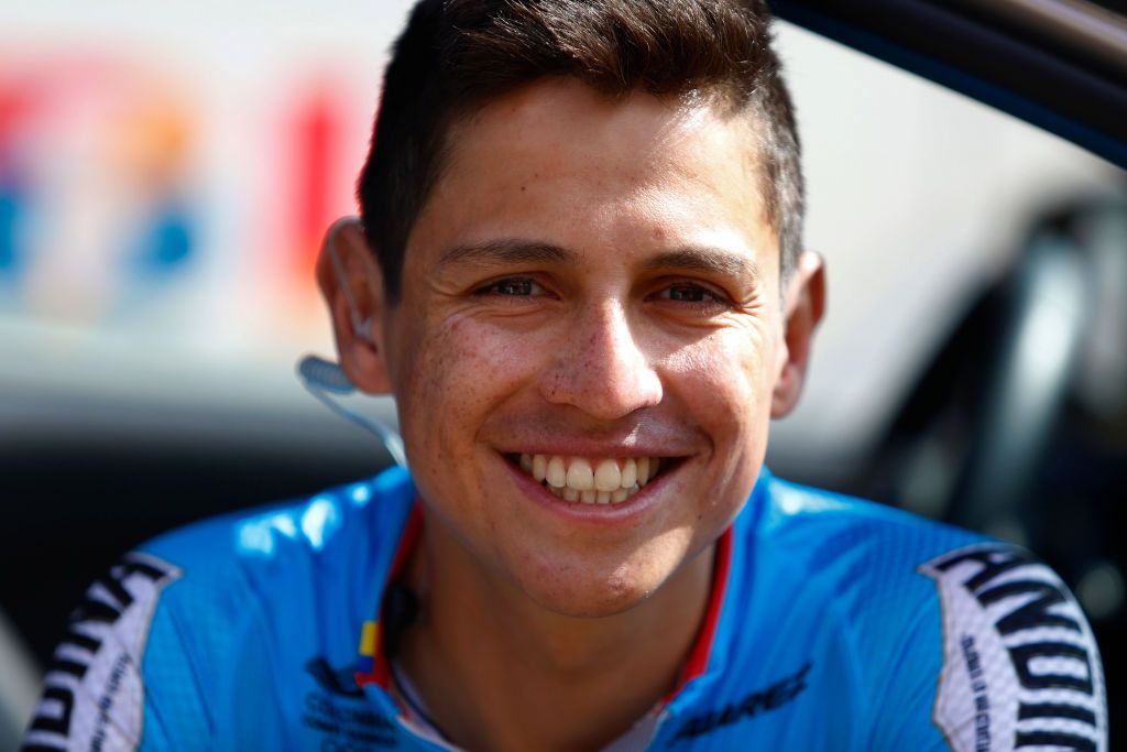 Estaban Chaves at stage 5 of the Tour Colombia 2.1
