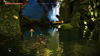 Where to swim in the Isle of Spires Relic Ruins