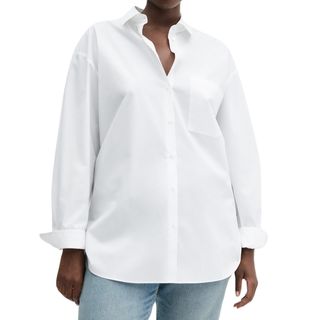Pocket Oversize Shirt - Women