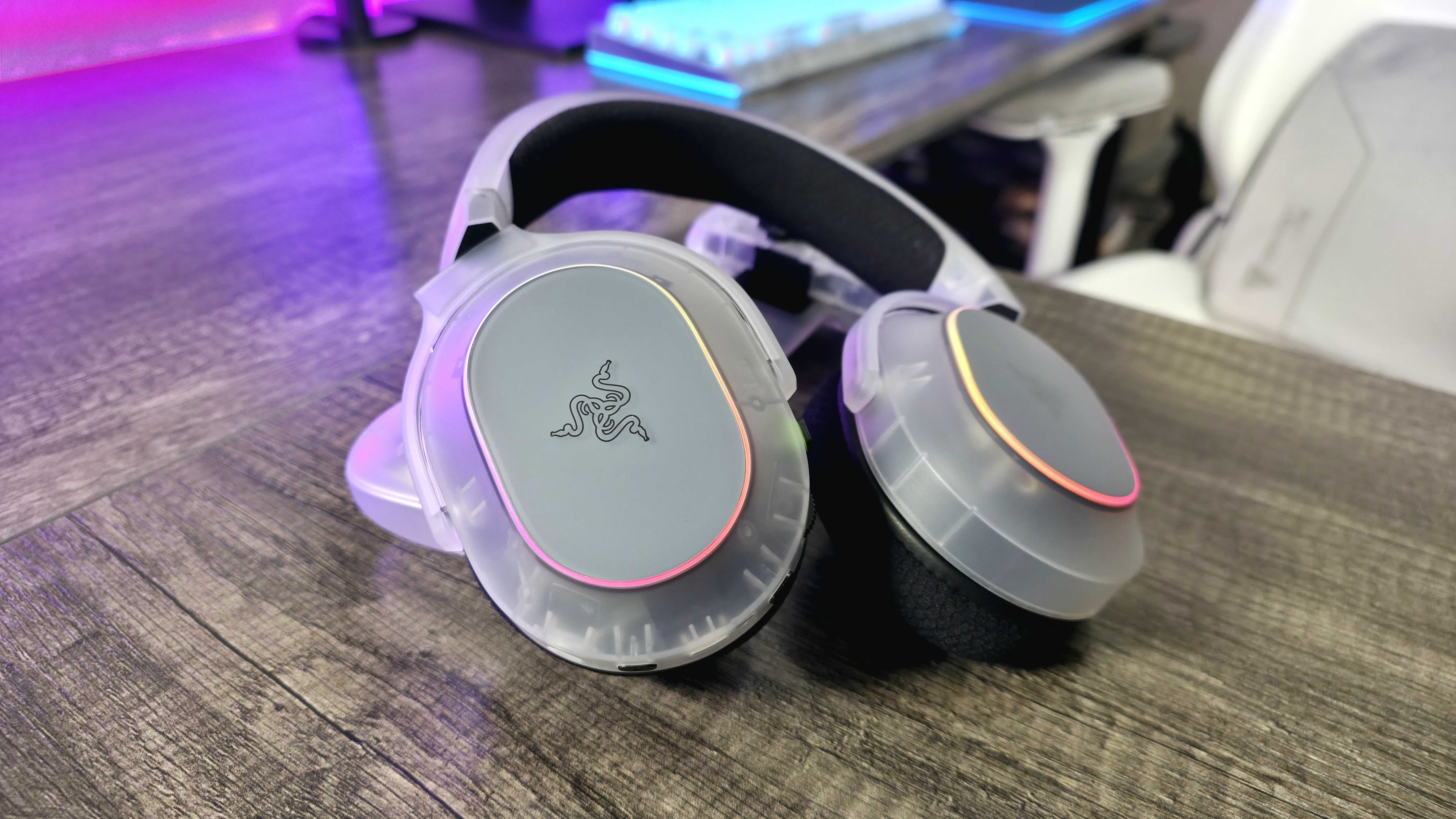 Image of the Razer Phantom White Collection.