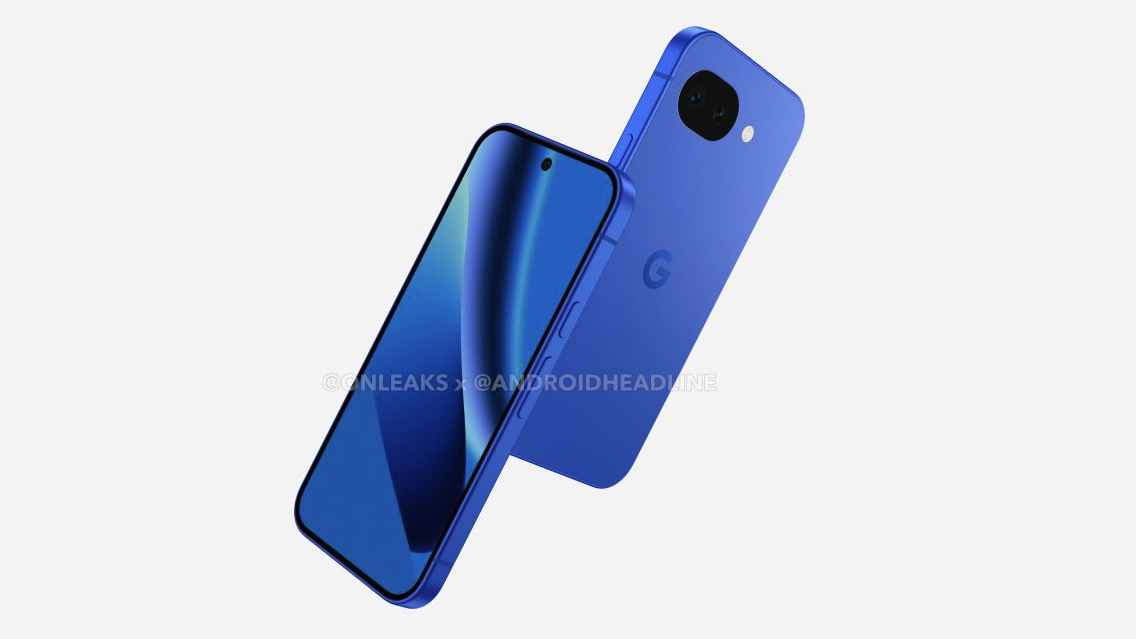 A leaked render of the Pixel 10a