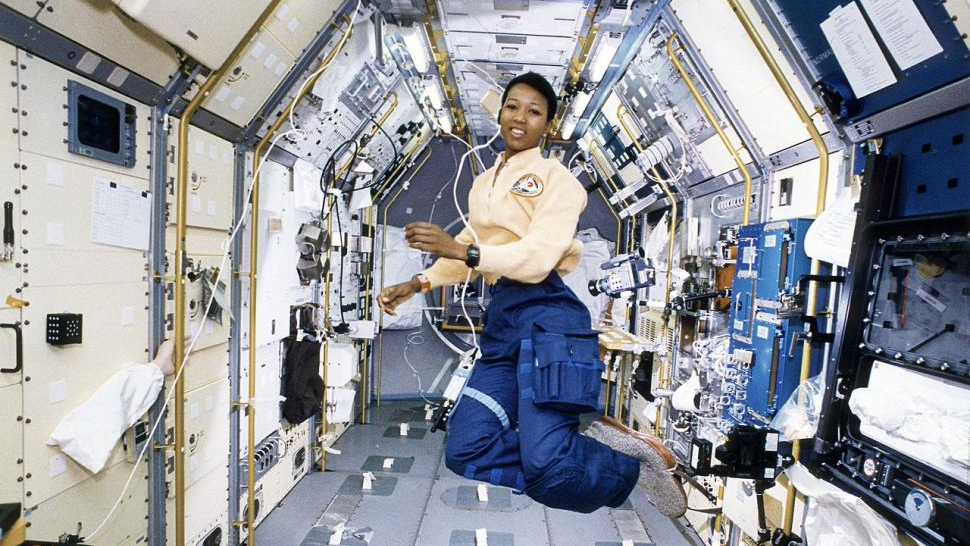Mae Jemison flew on space shuttle mission STS-47 in 1992, and has continued promoting space exploration ever since.
