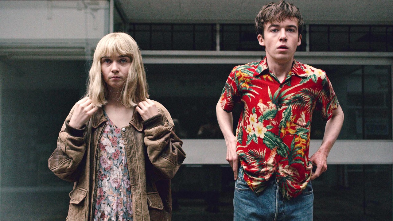 Alex Lawther and Jessica Barden at the End of the F***ing World