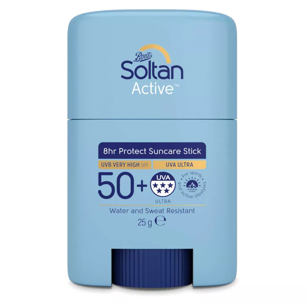 Soltan&nbsp;active 8 Hour Protect Suncare Stick Spf50+ 25g