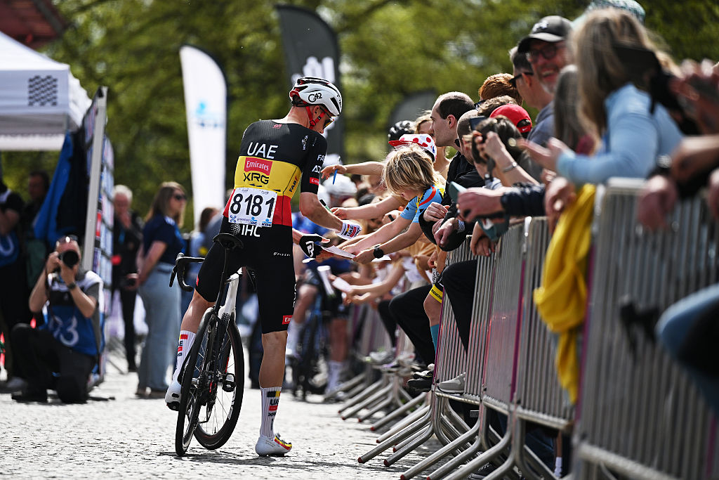 Tim Wellens of Belgium and UAE Team Emirates - XRG prior to 65th De Brabantse Pijl