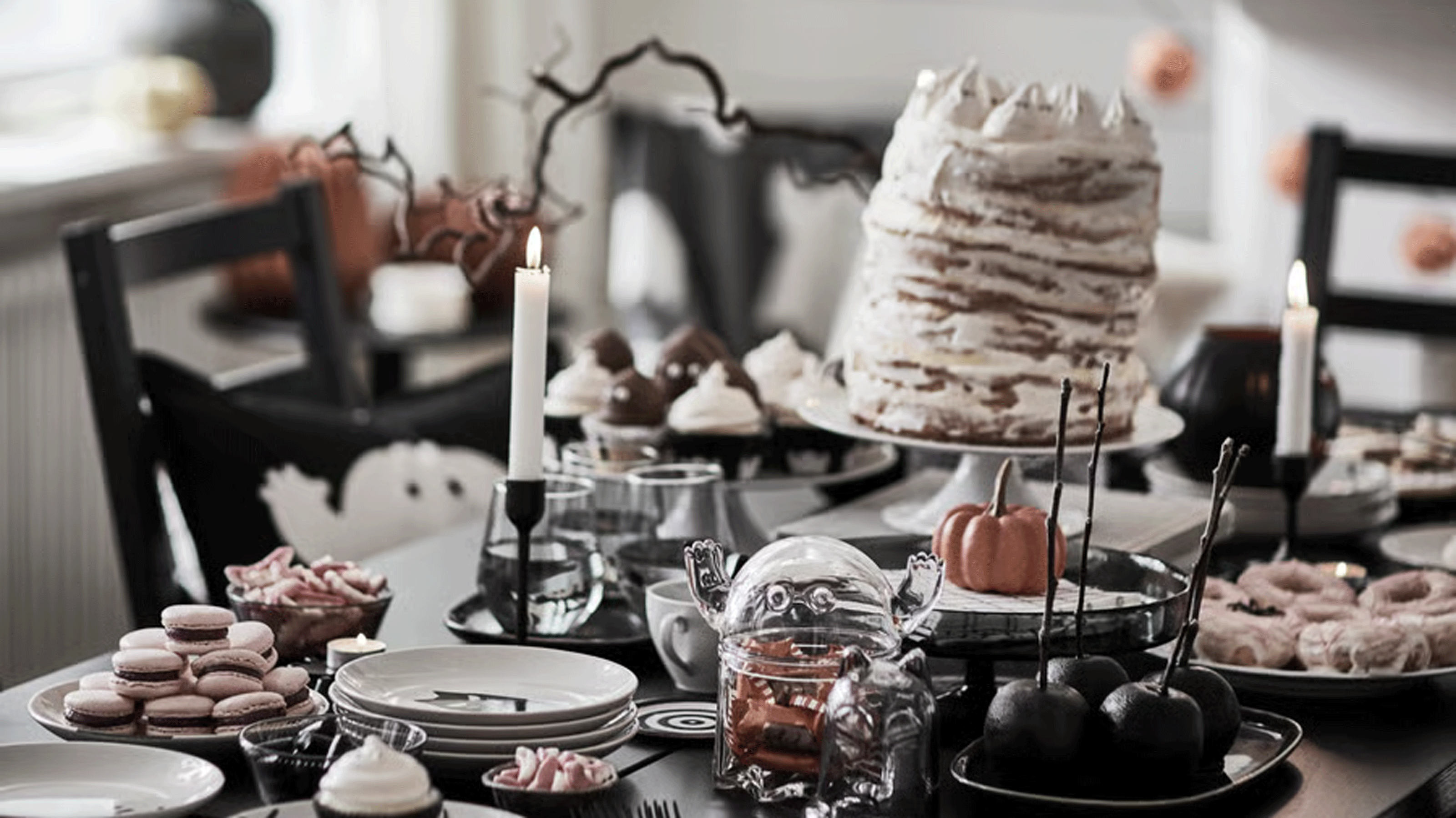 IKEA Halloween display