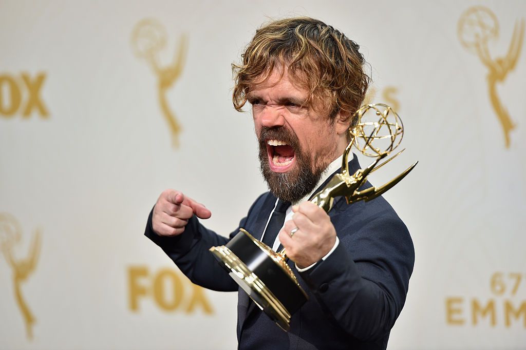 Game of Thrones&amp;#039; Peter Dinklage at the 2015 Emmys